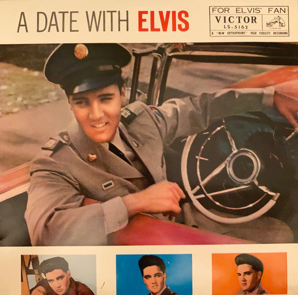 Elvis Presley - A Date With Elvis (LP, Comp, Mono)