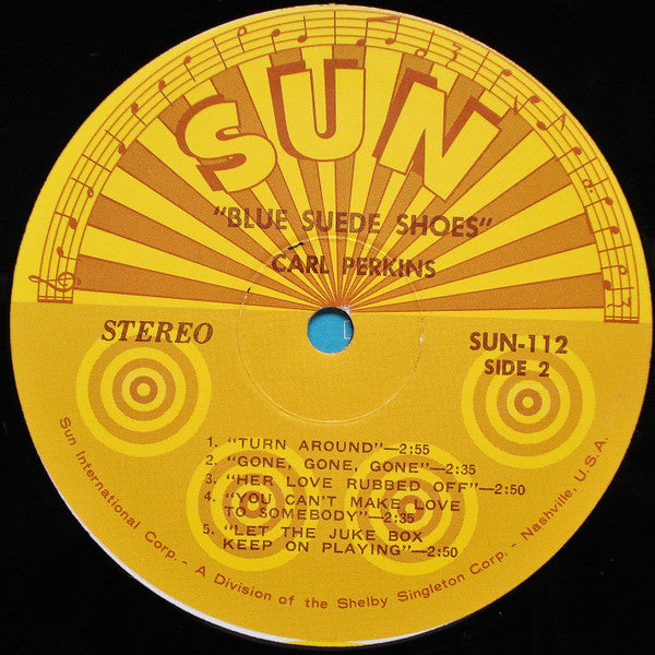 Carl Perkins - Blue Suede Shoes (LP, Comp)