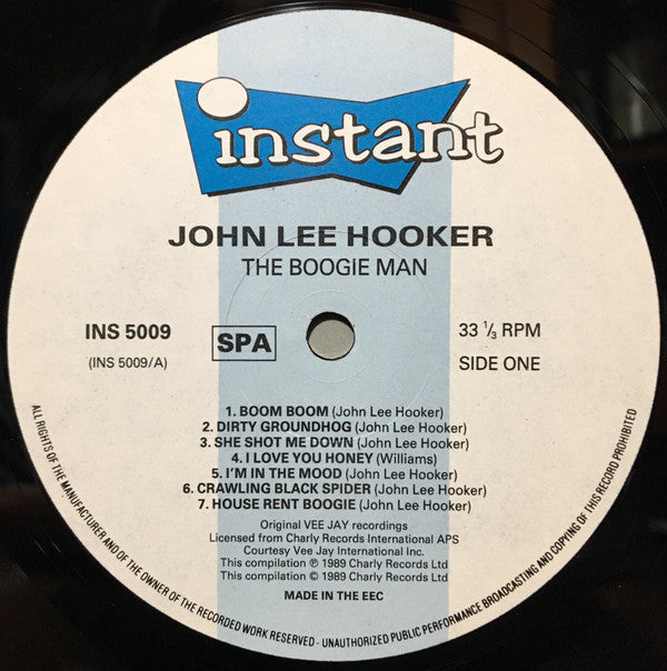 John Lee Hooker - The Boogie Man (LP, Comp)