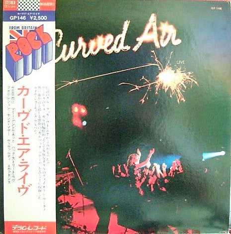 Curved Air - Curved Air Live (LP, Album)