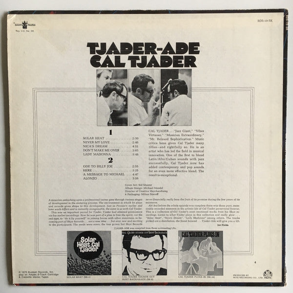 Cal Tjader - Tjader-Ade (LP, Comp)