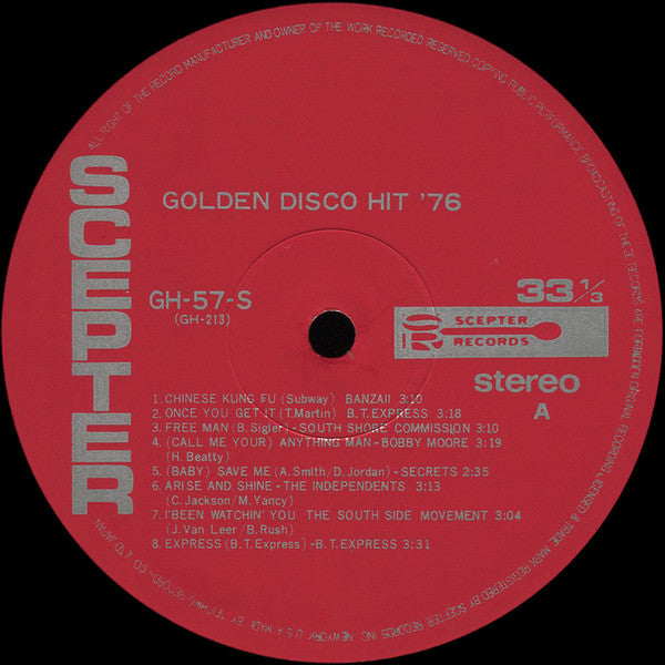 Various - Golden Disco Hit '76 (LP, Comp)