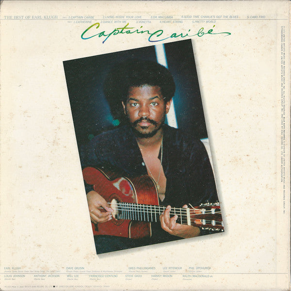 Earl Klugh - Captain Caribe - The Best Of Earl Klugh (LP, Comp)