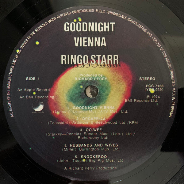 Ringo Starr - Goodnight Vienna (LP, Album)