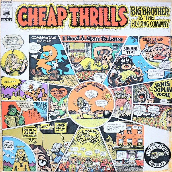 Big Brother & The Holding Company - Cheap Thrills (LP, Album)
