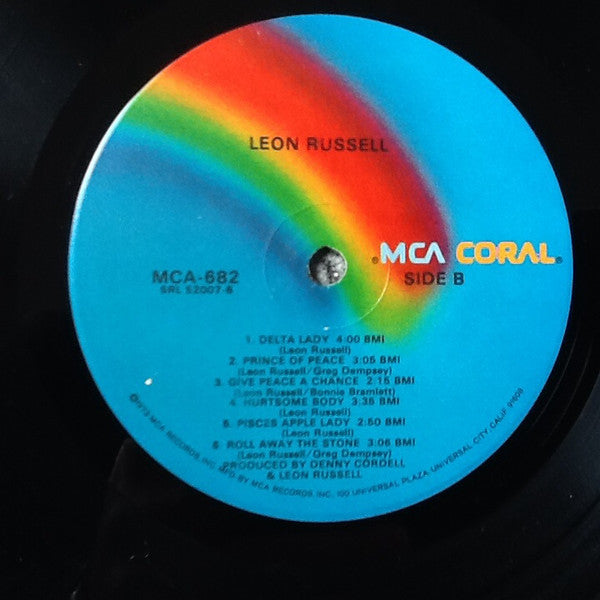 Leon Russell - Leon Russell (LP, Album, RE)