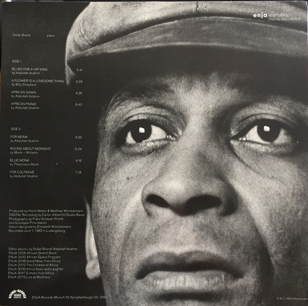 Dollar Brand, Abdullah Ibrahim - African Dawn (LP, Album, Int)