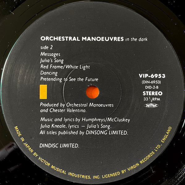 Orchestral Manoeuvres In The Dark - Orchestral Manoeuvres In The Da...