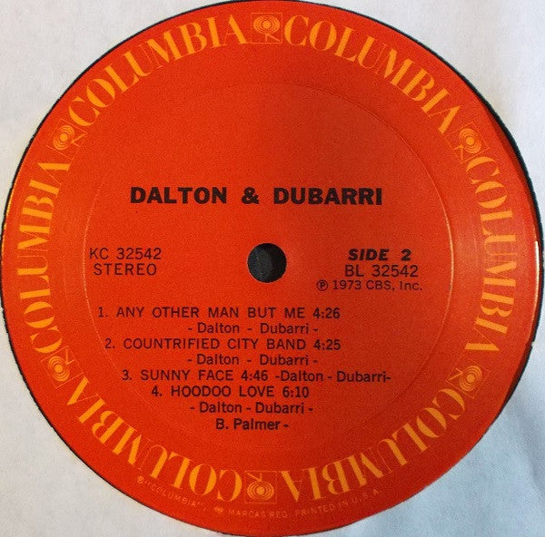 Dalton & Dubarri - Dalton & Dubarri (LP)