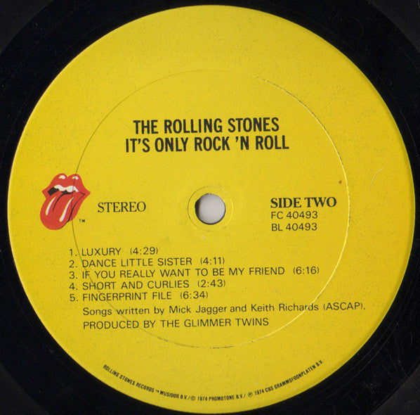 The Rolling Stones - It's Only Rock 'N Roll (LP, Album, RE)