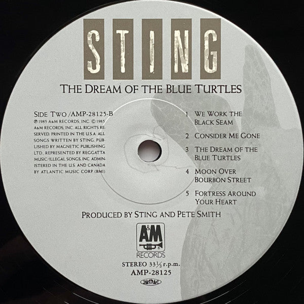 Sting - The Dream Of The Blue Turtles (LP, Album)