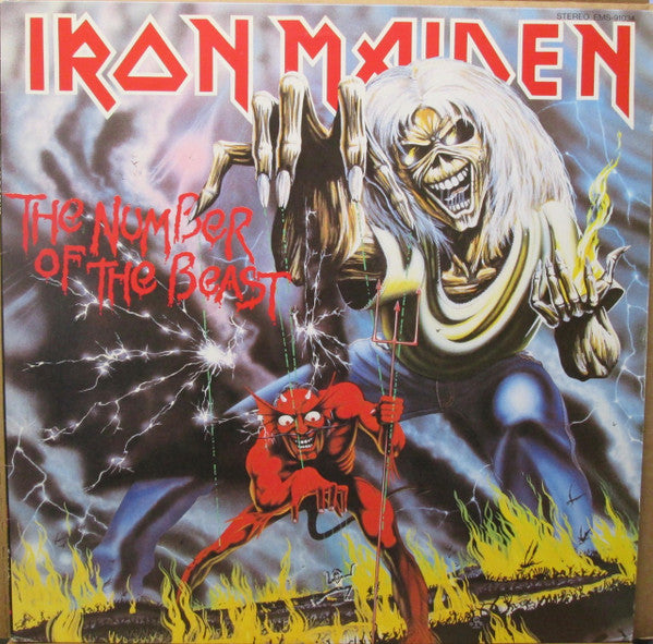 Iron Maiden - The Number Of The Beast (LP, Album)