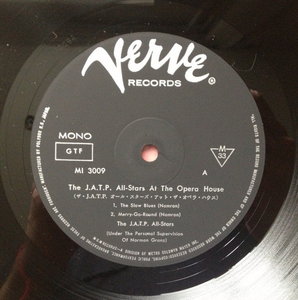 Jazz At The Philharmonic - The Jatp All-Stars At The Opera House(LP...