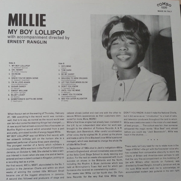 Millie* - My Boy Lollipop (LP, Comp, RE)