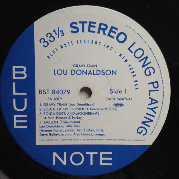 Lou Donaldson - Gravy Train (LP, Album, Ltd, RE)