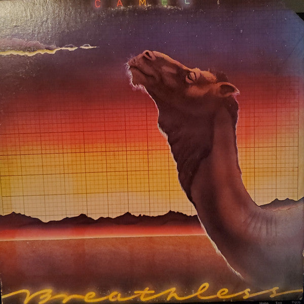 Camel - Breathless (LP, Album, Pit)