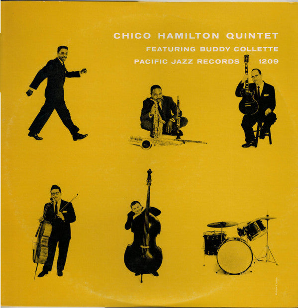 Chico Hamilton Quintet* - Chico Hamilton Quintet (LP, Album, Mono, RE)