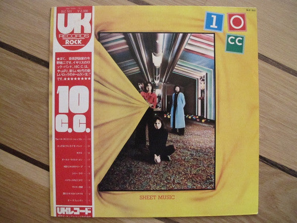 10cc - Sheet Music (LP, Album)