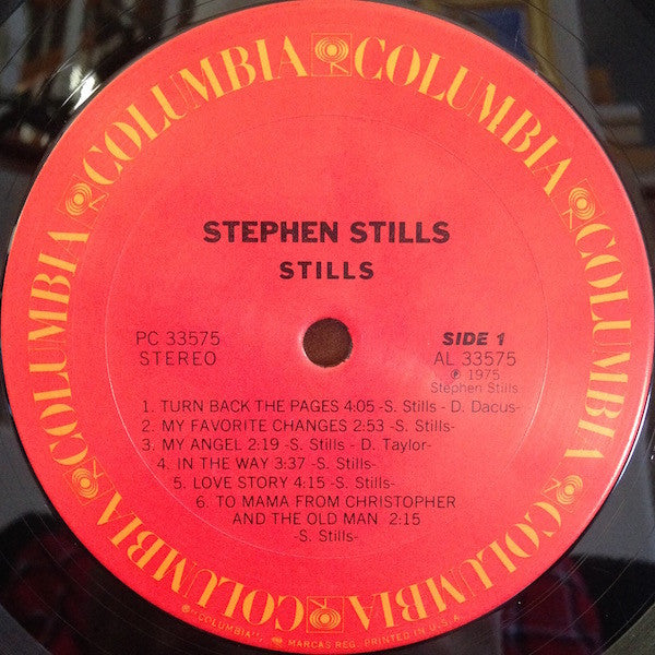Stephen Stills - Stills (LP, Album, San)