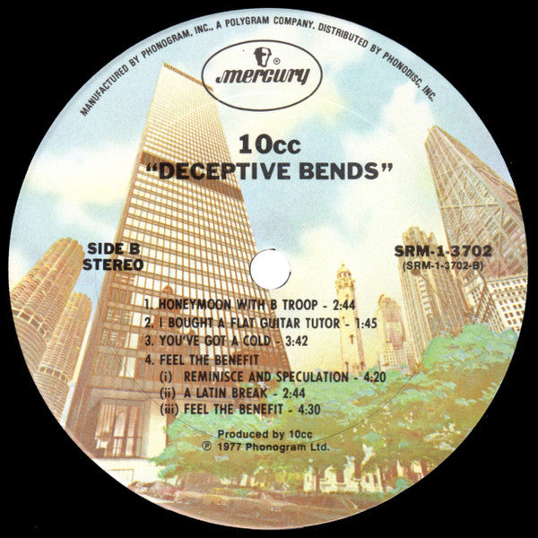 10cc - Deceptive Bends (LP, Album, Ter)