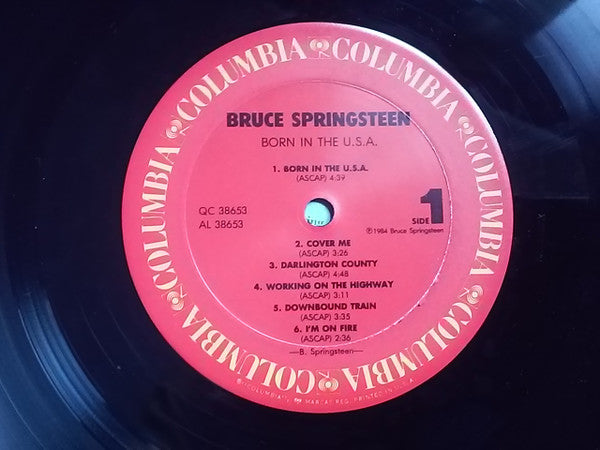 Bruce Springsteen - Born In The U.S.A. (LP, Album)