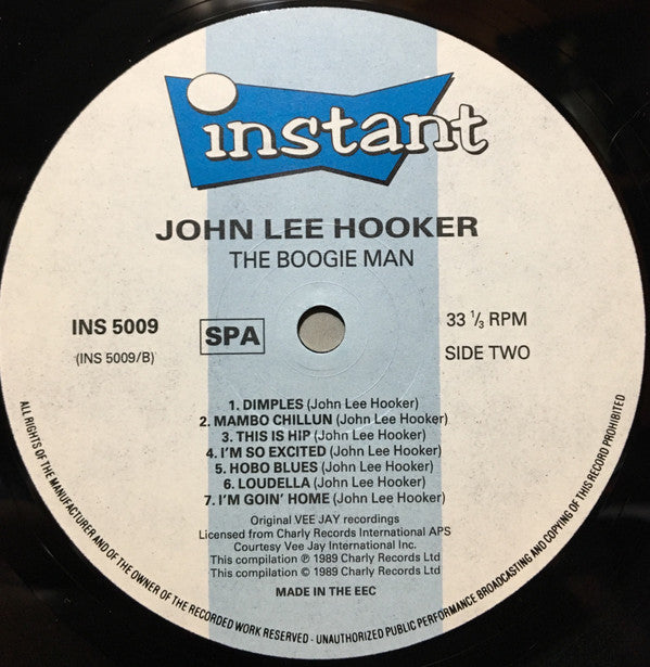 John Lee Hooker - The Boogie Man (LP, Comp)