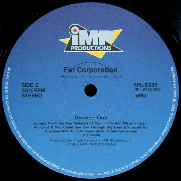 Far Corporation - Division One - The Album (LP, Album)