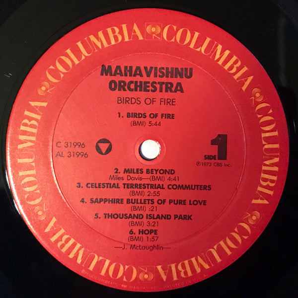 Mahavishnu Orchestra - Birds Of Fire (LP, Album, RP)