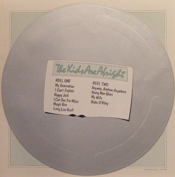 The Who - The Kids Are Alright (2xLP, Album, Pin)
