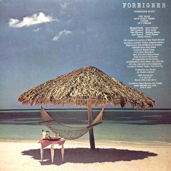 Cat Stevens = キャット・スティーヴンス* - Foreigner = 異邦人 (LP, Album, Two)