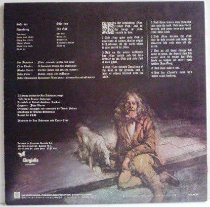 Jethro Tull - Aqualung (LP, Album, Gat)