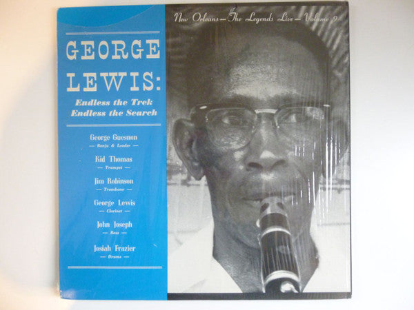 George Lewis (2) - Endless The Trek Endless The Search (LP, Album, RE)
