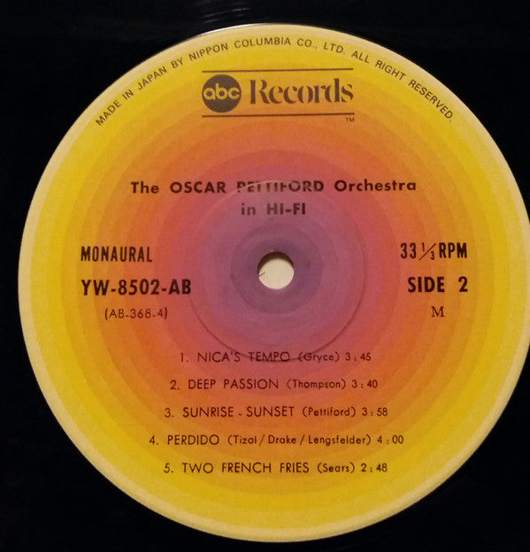 Oscar Pettiford Orchestra - In Hi-Fi (LP, Album, Mono, RE)