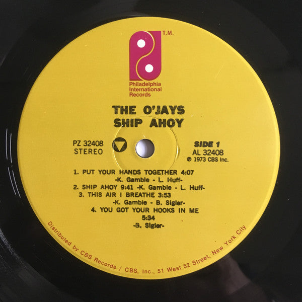 The O'Jays - Ship Ahoy (LP, Album, RE, Gat)