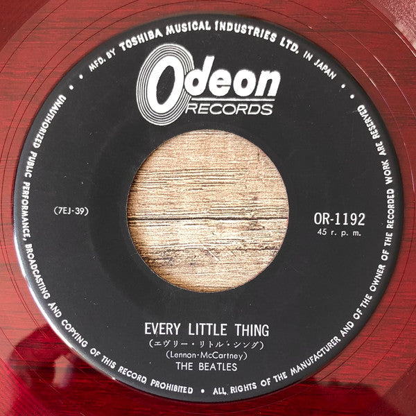 The Beatles - Rock And Roll Music / Every Little Thing(7", Mono, Red)