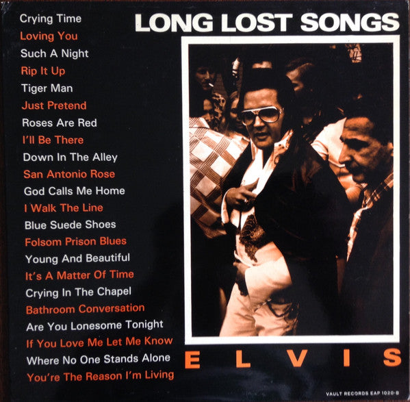 Elvis* - Long Lost Songs (LP, Comp, Mono, RE, Unofficial)