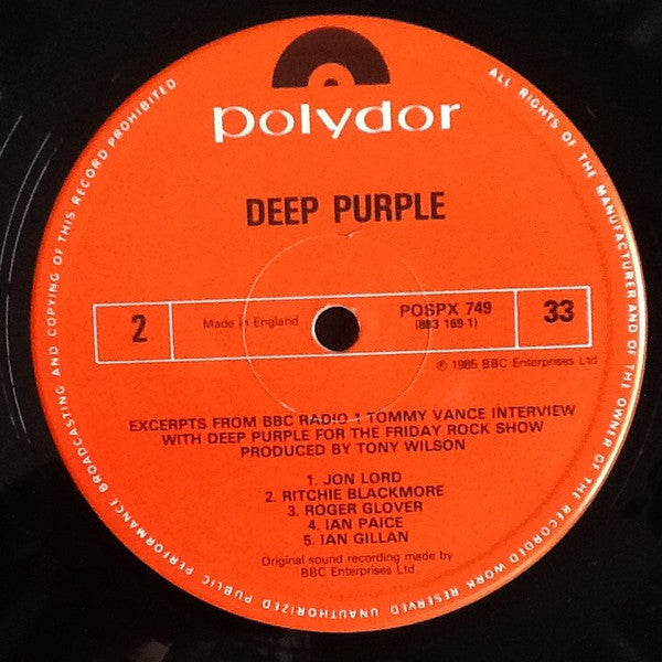 Deep Purple - Knocking At Your Back Door / Perfect Strangers(12", L...