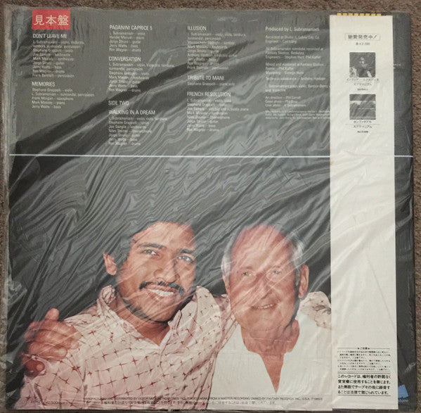 L. Subramaniam / Stephane Grappelli* - Conversations (LP, Album)