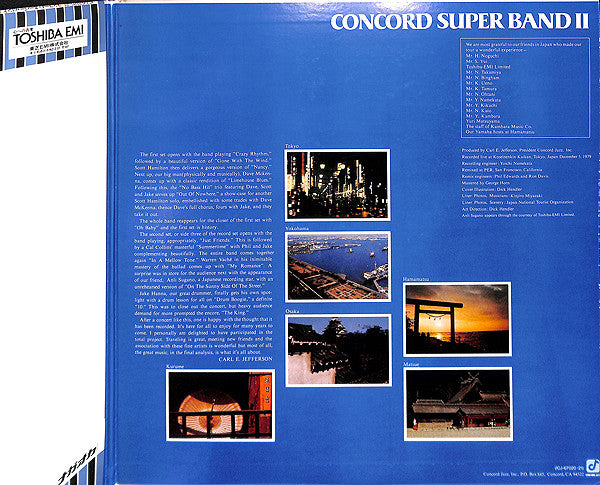 Concord Super Band - Concord Super Band II (2xLP, Album, Gat)