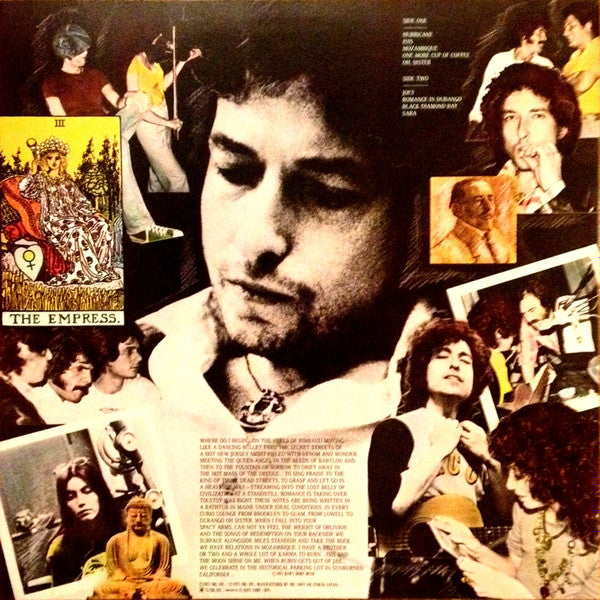 Bob Dylan = ボブ・ディラン* - Desire = 欲望 (LP, Album, RE)