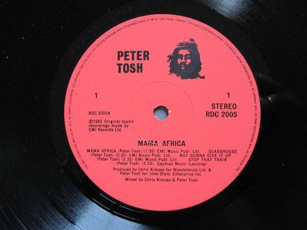 Peter Tosh - Mama Africa (LP, Album)