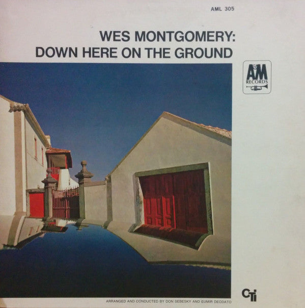 Wes Montgomery - Down Here On The Ground (LP, Album, Gat)