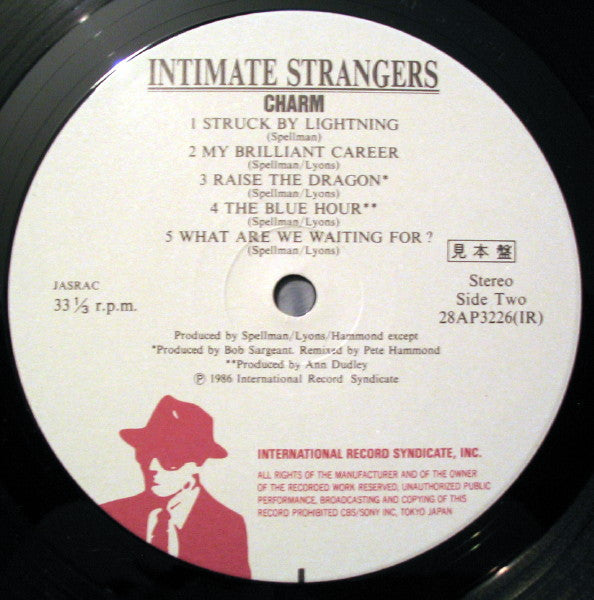 Intimate Strangers (2) - Charm (LP, Album, Promo)