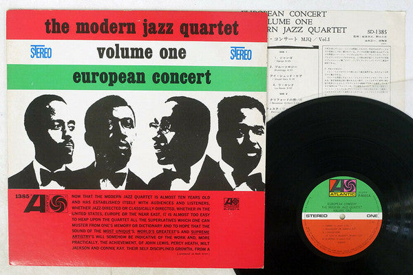The Modern Jazz Quartet - European Concert : Volume One(LP, Album, RE)