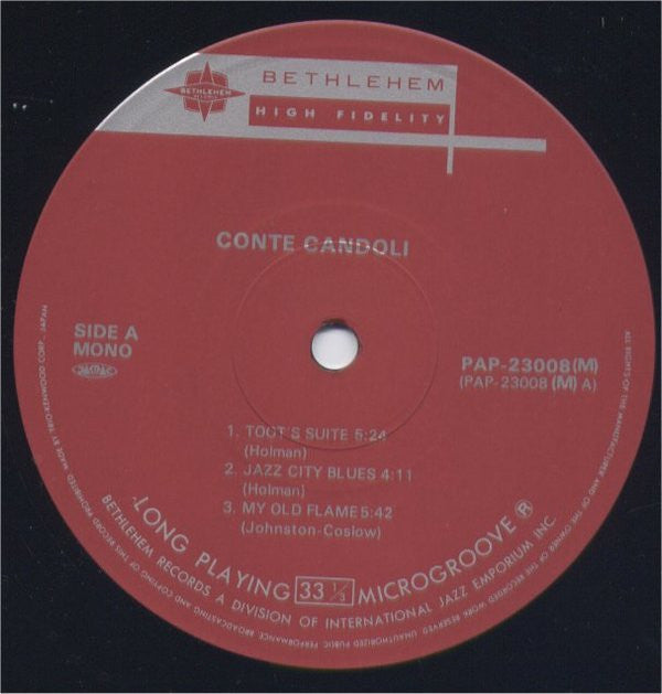 Conte Candoli - Powerhouse Trumpet (LP, Mono, RE)