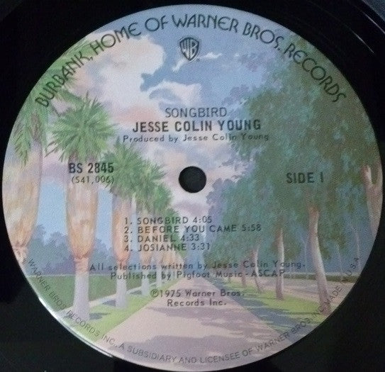 Jesse Colin Young - Songbird (LP, Album, San)