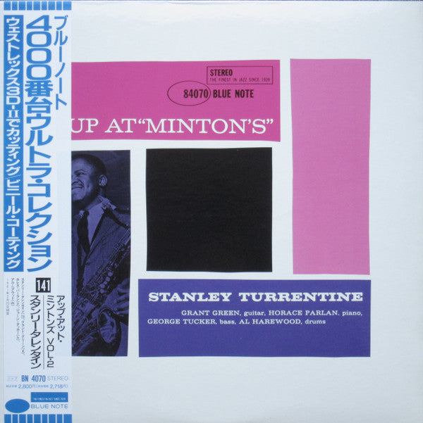 Stanley Turrentine - Up At ""Minton's"", Vol. 2 (LP, Album, Ltd, RE)
