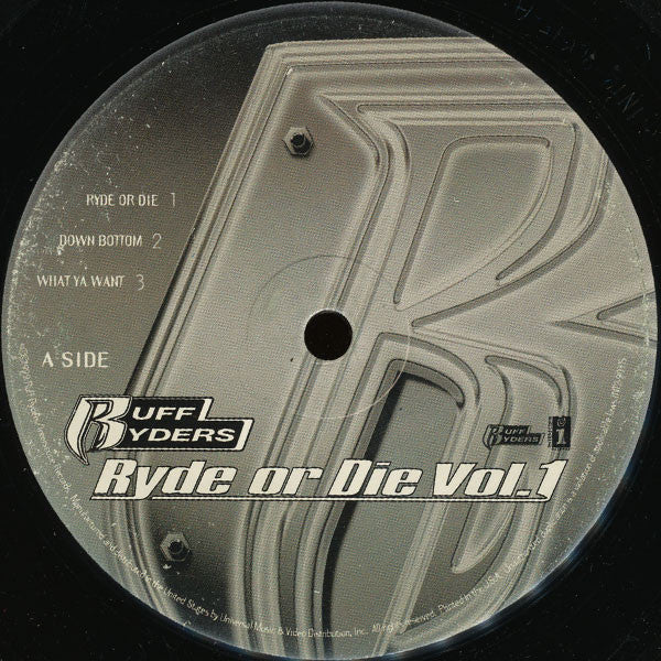 Ruff Ryders - Ryde Or Die Vol. I (2xLP, Comp)