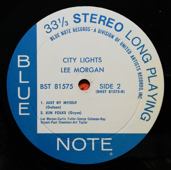 Lee Morgan - City Lights (LP, Album, RE)