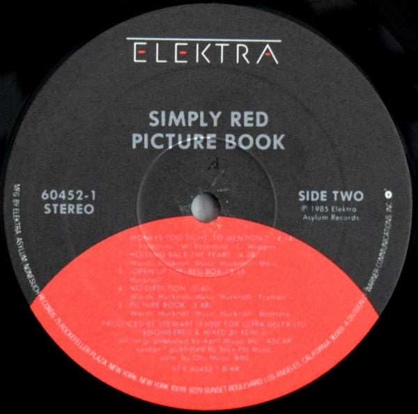 Simply Red - Picture Book (LP, Album, AR )